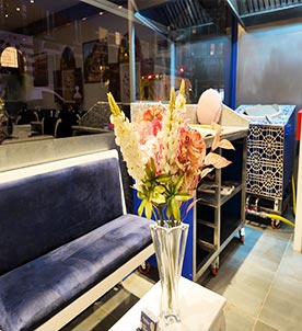 Elegant dining setup at Rockni London 02